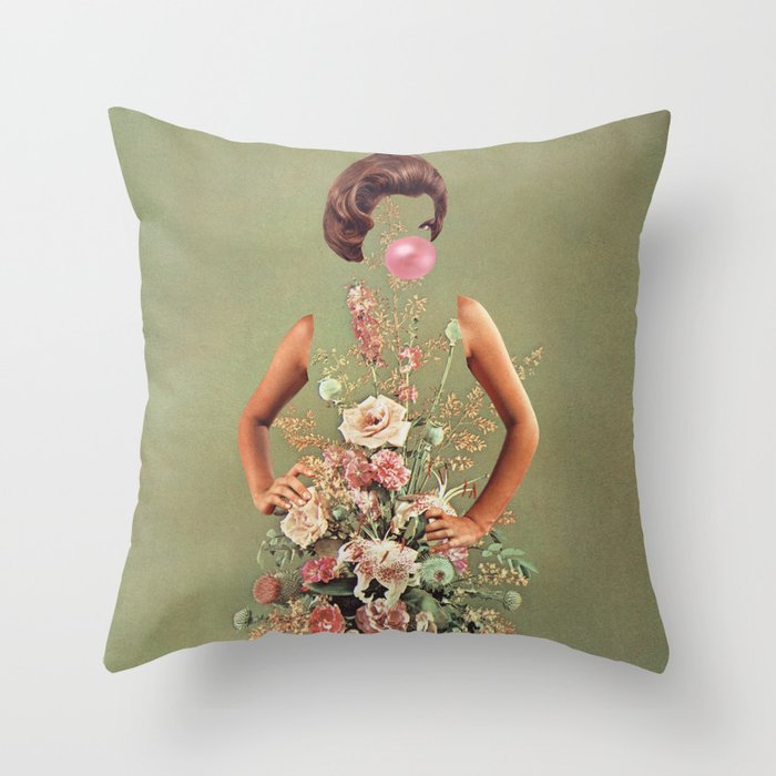 I bloomed sweetie Throw Pillow Gallery Image 6