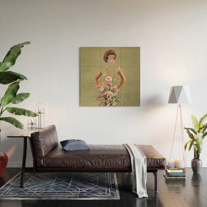I bloomed sweetie Wood Wall Art Gallery Image 2