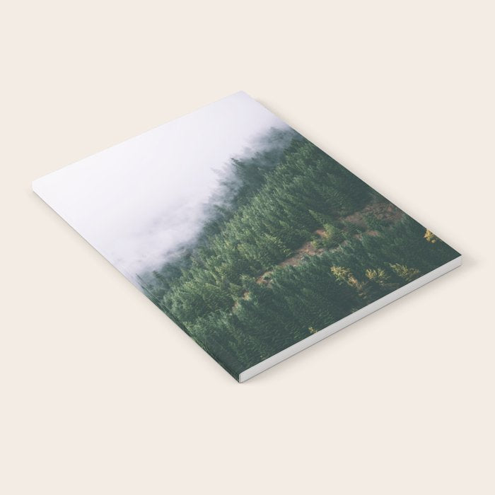 Forest Fog VIII Notebook Gallery Image 2