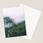 Forest Fog VIII Stationery Card Gallery Image 2