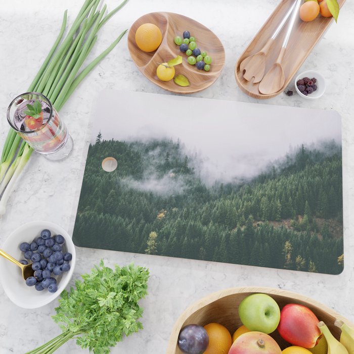 Forest Fog VIII Cutting Board Gallery Image 2