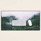 Forest Fog VIII Desk Mat Gallery Image 1