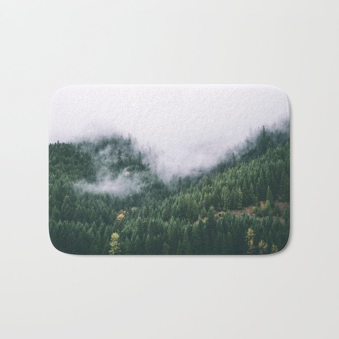 Forest Fog VIII Bath Mat Gallery Image 1