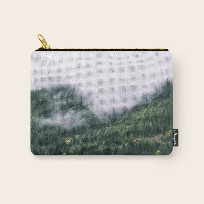 Forest Fog VIII Carry All Pouch Gallery Image 1