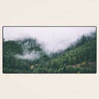 Forest Fog VIII Desk Mat Gallery Image 3