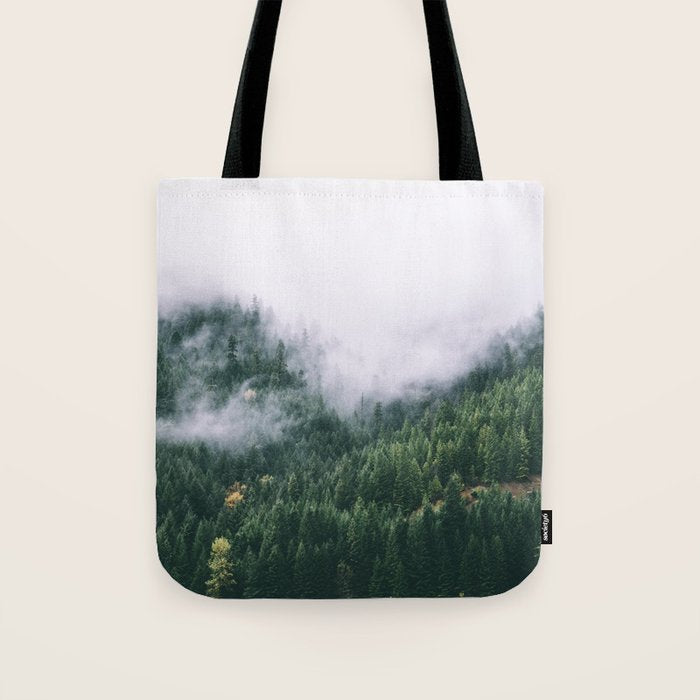 Forest Fog VIII Tote Bag Gallery Image 1