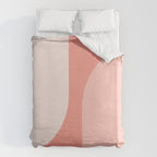 Modern Minimal Arch Abstract XLVI Duvet Cover Gallery Image 6