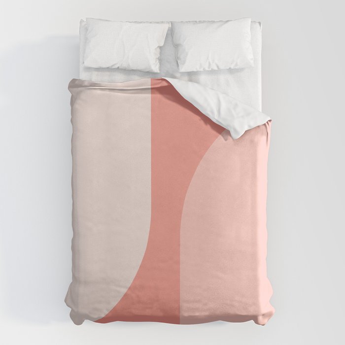 Modern Minimal Arch Abstract XLVI Duvet Cover Gallery Image 1