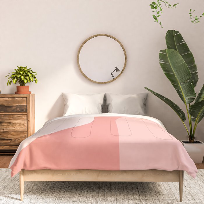 Modern Minimal Arch Abstract XLVI Comforter Gallery Image 3