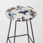 Carousel Horses - Copper & Blue Stool Gallery Image 2