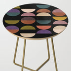 mid century abstract geometric autumn 3 Side Table Gallery Image 2