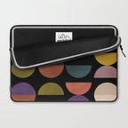 mid century abstract geometric autumn 3 Laptop Sleeve Gallery Image 2