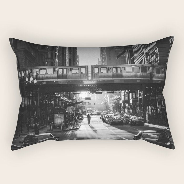 Chicago City Rectangular Pillow Gallery Image 1