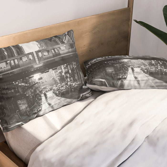 Chicago City Pillow Sham Gallery Image 2