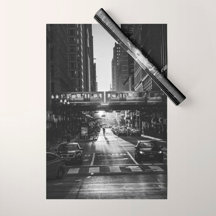 Chicago City Wrapping Paper Gallery Image 1