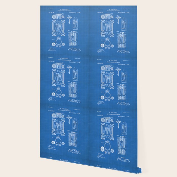 First Computer Patent - Technology Art - Blueprint Wallpaper Gallery Image 2