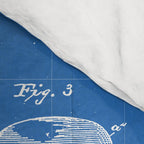 First Computer Patent - Technology Art - Blueprint Comforter Gallery Image 4