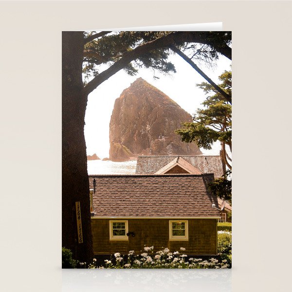 Cannon Beach Bungalow Stationery Card Gallery Image 1