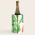 Bamboo and Fern Botanical Illustration Wine Chiller Gallery Image 1