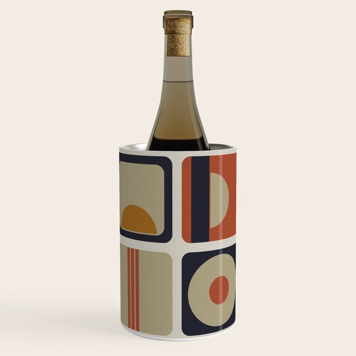Retro Shapes Wine Chiller Gallery Image 1