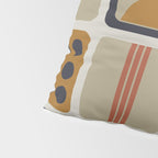 Retro Shapes Pillow Sham Gallery Image 4