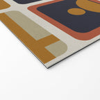 Retro Shapes Welcome Mat Gallery Image 2