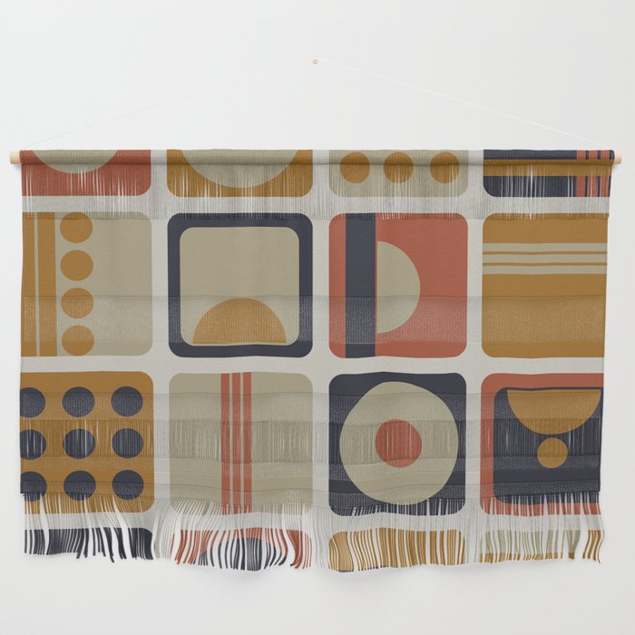 Retro Shapes Wall Hanging Gallery Image 1