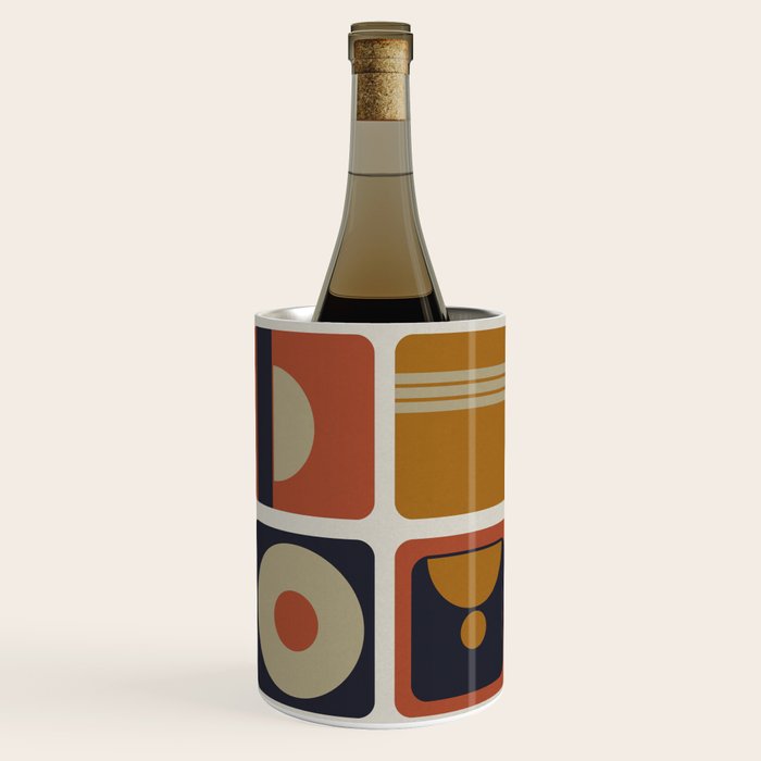 Retro Shapes Wine Chiller Gallery Image 3
