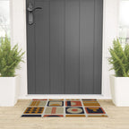 Retro Shapes Welcome Mat Gallery Image 3