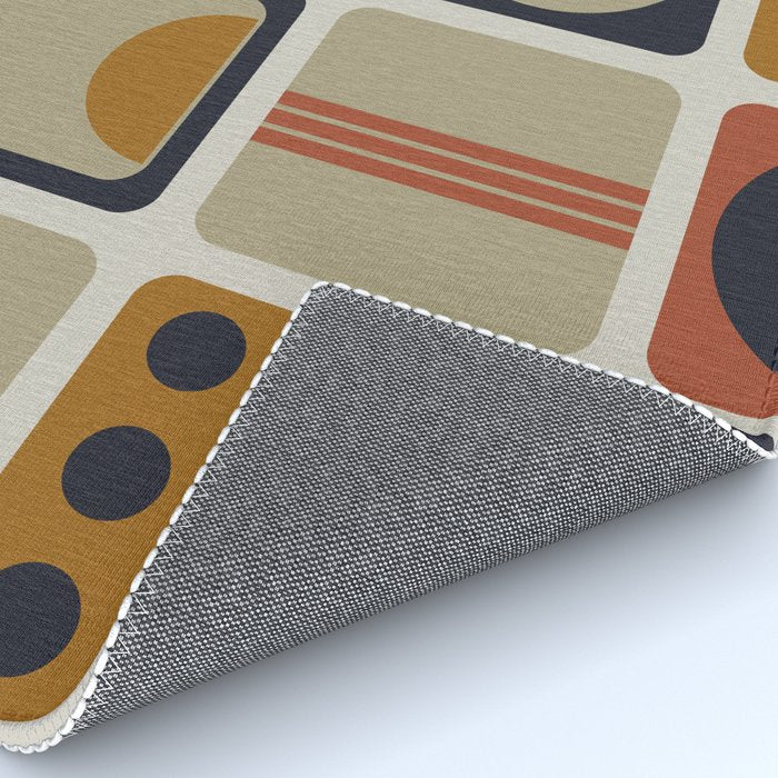 Retro Shapes Rug Gallery Image 4