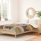 Retro Shapes Duvet Cover Gallery Image 2