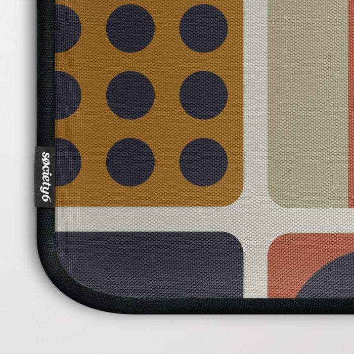 Retro Shapes Laptop Sleeve Gallery Image 3