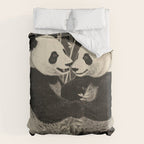Bamboo Panda Dancing Pair Comforter Gallery Image 6