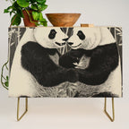 Bamboo Panda Dancing Pair Credenza Gallery Image 1