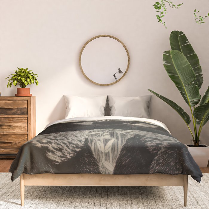 Bamboo Panda Dancing Pair Comforter Gallery Image 3