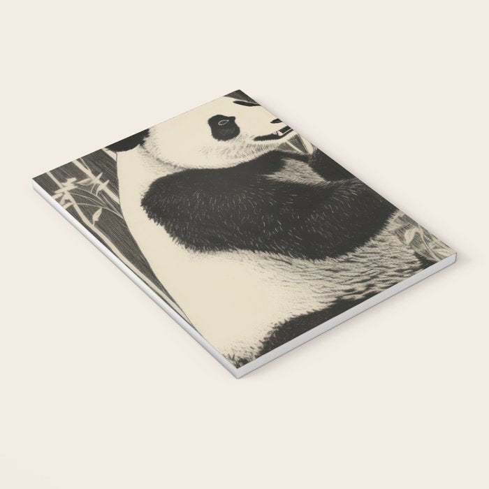 Bamboo Panda Dancing Pair Notebook Gallery Image 3