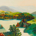 Anna Mary Robertson 'Grandma' Moses Upper Cambridge Valley American Folk Art Coffee Mug Gallery Image 2