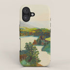 Anna Mary Robertson 'Grandma' Moses Upper Cambridge Valley American Folk Art iPhone Case Gallery Image 1