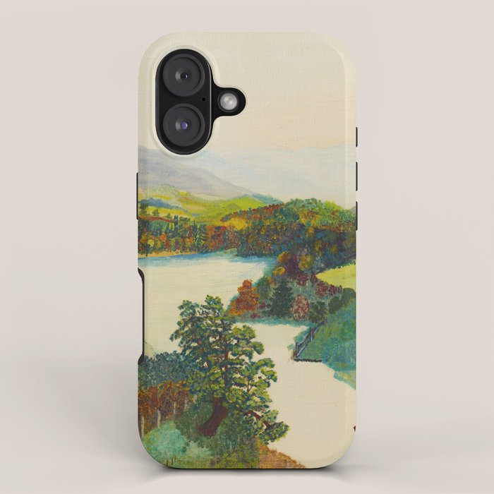 Anna Mary Robertson 'Grandma' Moses Upper Cambridge Valley American Folk Art iPhone Case Gallery Image 1