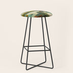 Anna Mary Robertson 'Grandma' Moses Upper Cambridge Valley American Folk Art Stool Gallery Image 1