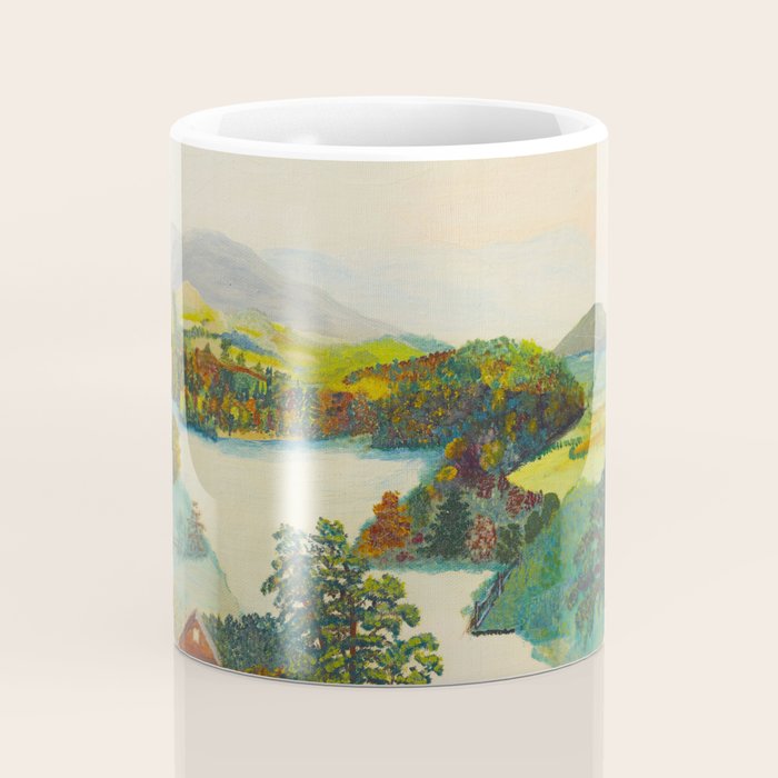 Anna Mary Robertson 'Grandma' Moses Upper Cambridge Valley American Folk Art Coffee Mug Gallery Image 4