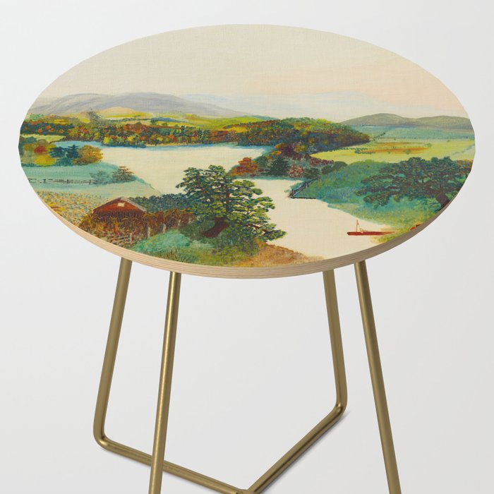 Anna Mary Robertson 'Grandma' Moses Upper Cambridge Valley American Folk Art Side Table Gallery Image 2