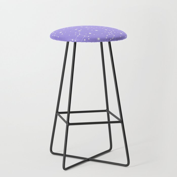 Purple Constellations Stool Gallery Image 1