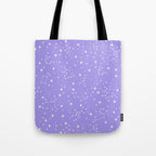 Purple Constellations Tote Bag Gallery Image 1