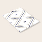 Southwestern Geometric - Tan Navy White Notebook Gallery Image 2