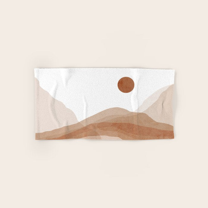 Desert Landscape II Bath Towel Gallery Image 1