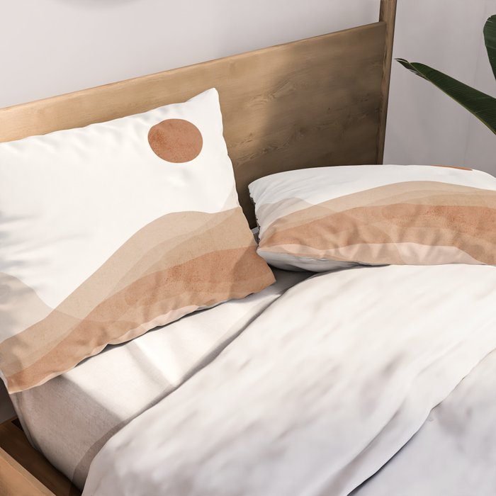 Desert Landscape II Pillow Sham Gallery Image 2