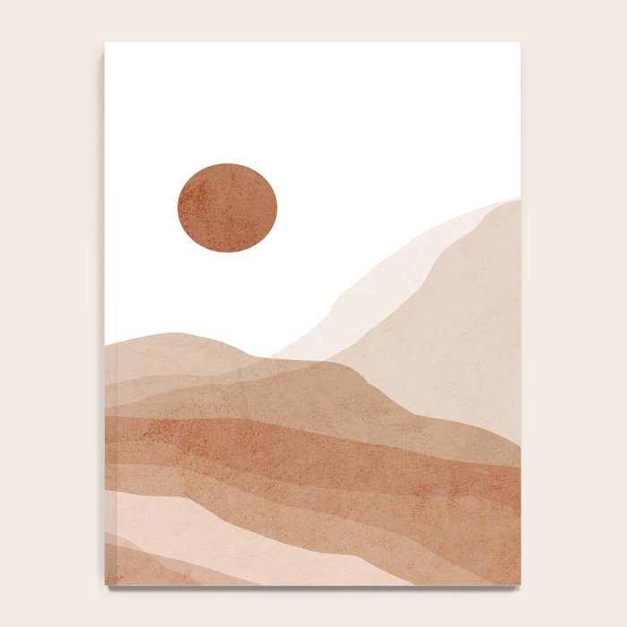 Desert Landscape II Notebook Gallery Image 4
