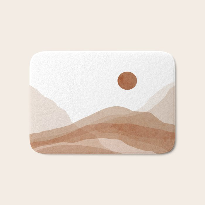 Desert Landscape II Bath Mat Gallery Image 1