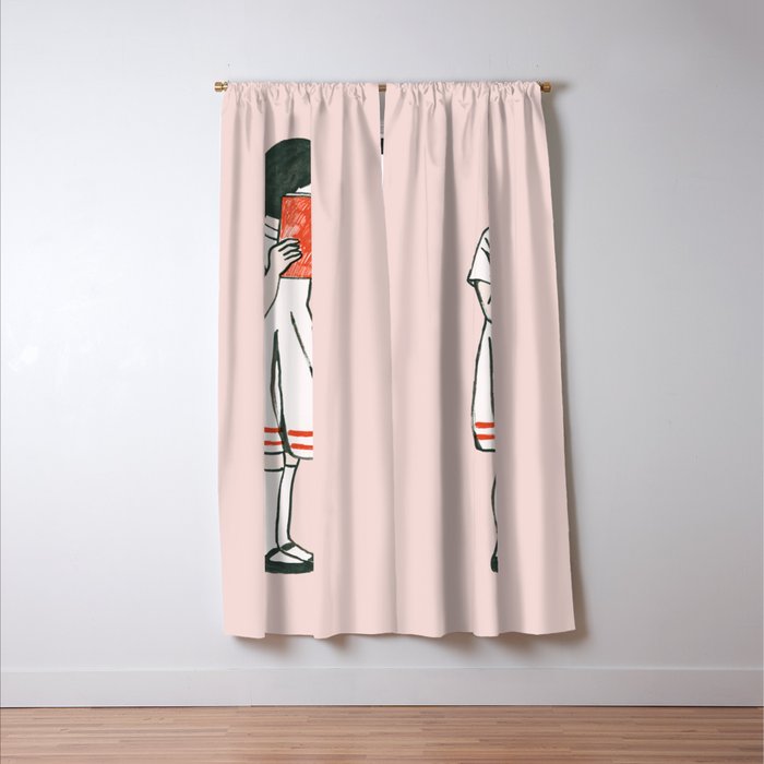 Avid reader Window Curtain Gallery Image 3